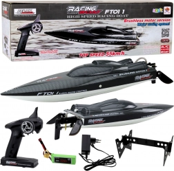 Bateau à moteur de course FT011 avec télécommande