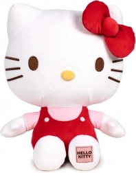 Peluche Hello Kitty 20 cm rouge