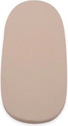 Drap-housse en coton pour landau 35×75 cm cappuccino
