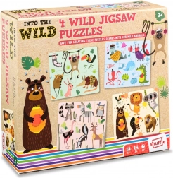 Puzzles pour enfants dans la nature 4-en-1 Shuffle