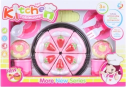 Set de découpe de gâteau avec vaisselle pour enfants