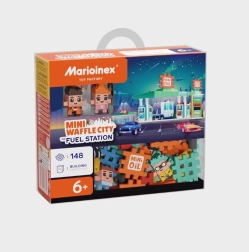 Kostky Mini Waffle – station-service, 148 pièces