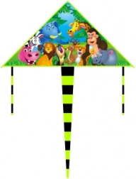 Cerf-volant Safari en nylon 125 × 63 cm