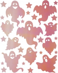 Autocollants thermocollants pour vêtements Ghosts