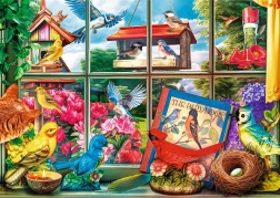 Puzzle Trefl Tea Time : Le monde des oiseaux 1000 pièces