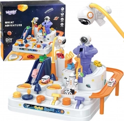 woopie piste spatiale interactive avec obstacles – l’aventure de l’astronaute