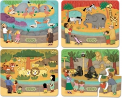 Vilac Puzzle en bois Zoo