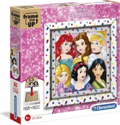 CLEMENTONI Puzzle Frame Me Up Princesses Disney 60 pièces