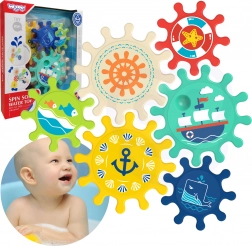 Ensemble de jouets aquatiques amusants Woopie pour la salle de bain