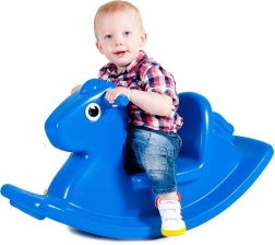 Little Tikes Cheval à bascule - bleu 1 pièce