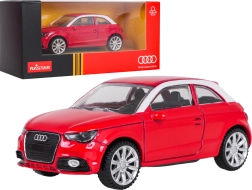 Modèle réduit métallique Audi A1 RASTAR à l’échelle 1:43, rouge