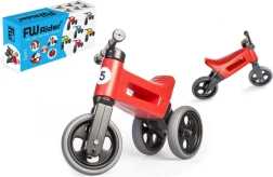 Draisienne Funny Wheels Rider Sport 2-en-1 pour enfants – Rouge