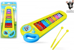 Xylophone pour enfants avec motif TAUPE 33,5 × 14 cm