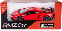 Modèle réduit en métal Lamborghini Aventador Superveloce 1:36 rouge – RMZ City