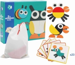 Puzzle en bois animaux