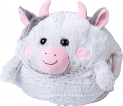 Cozy Noxxiez coussin peluche chauffant 3 en 1 vache