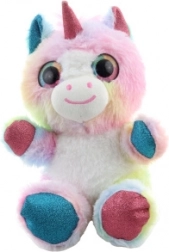 Licorne en peluche arc-en-ciel 20 cm
