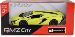 Modèle métallique RMZ City Lamborghini Sián Hologramme 1:39 vert avec portes ouvrantes
