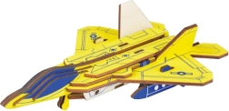 Puzzles 3D en bois avion de chasse F22 Raptor