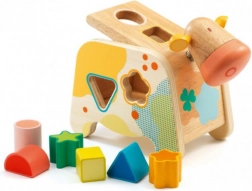 DJECO Jouet d'Insertion Vache