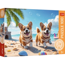 Puzzle Trefl Corgi – chien 100 pièces