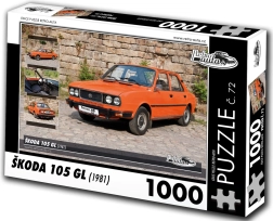 Puzzle Škoda 105 GL 1981 - 1000 pièces