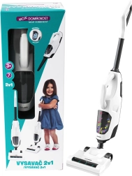 Aspirateur-balai électrique pour enfants à piles 2-en-1