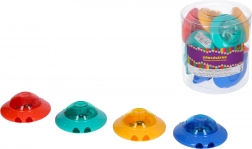 Taille-crayon rond à deux crayons avec réservoir