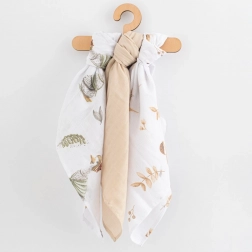 Langes en mousseline 60 × 80 cm, lot de 3 New Baby