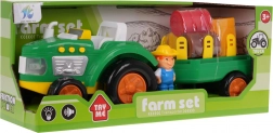 Set de jeu avec tracteur et fermier