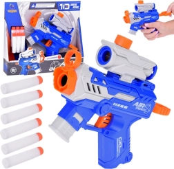 Pistolet avec cible pour fléchettes en mousse souple