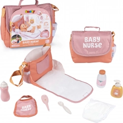 sac à langer pour poupées Baby Nurse avec 7 accessoires