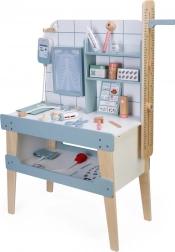 2Kids Toys hôpital en bois – jouet médical avec accessoires et planche à rayons X rétroéclairée