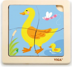 Viga Puzzle en bois Petit Canard
