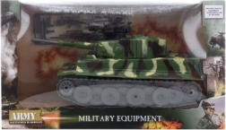 Char en plastique avec accessoires pour enfants