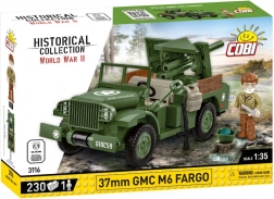 Modèle en briques 37 mm GMC M6 Fargo