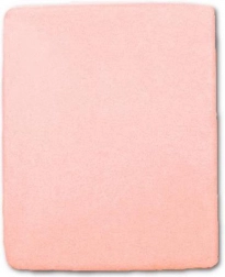 Drap-housse éponge imperméable NEW BABY 120 × 60 rose