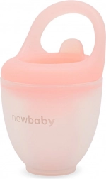 Doseur en silicone pour fruits et légumes NEW BABY, rose
