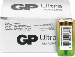 Piles alcalines AAA GP Ultra 40 pcs