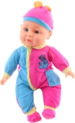 Bébé parlant 30 cm en tenue colorée