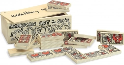 Dominos en bois VILAC avec motif KEITH HARING