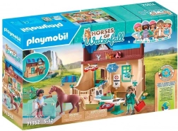 Ensemble de figurines Horses Hippothérapie et clinique vétérinaire