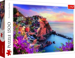 puzzle vue sur la petite ville de Manarola, Italie – 1500 pièces TREFL