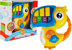 Piano musical pour enfants Ptáček jaune