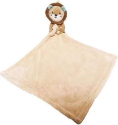 Petite serviette pour enfants Lion 35 × 35 cm beige