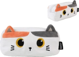 Trousse en peluche chat orange Cat Lovers