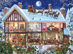 Puzzle Ravensburger Noël à la maison 100 pièces