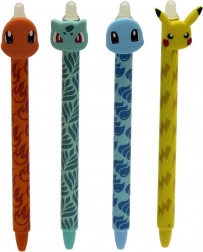 Stylo effaçable Pokémon avec embout en gomme