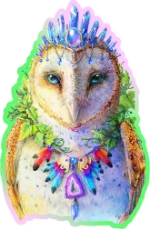 Puzzle en bois Chouette élégante 150 pièces