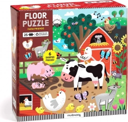 Puzzle de sol Mudpuppy Amis de la ferme